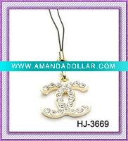 Gold Phone Charm