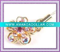 Gold Cell Phone Charm