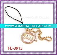 Gold Fish Mobile Phone Charm
