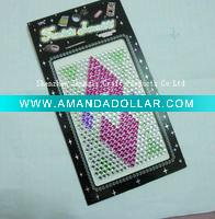 Wholesale New fashion crystal cellphone sticker