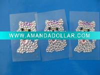 Wholesale crystal sticker with glass powder