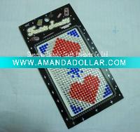 Wholesale New fashion crystal cellphone sticker