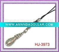 Rhinestone Cell Phone Charm