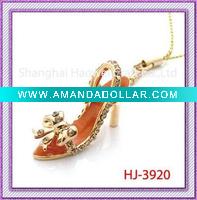 Wholesale High-heel Shoe Mobile Phone Charm