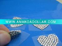 Wholesale New fashion heart shape crystal sticker