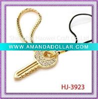 Wholesale Key Shape Phone Charm