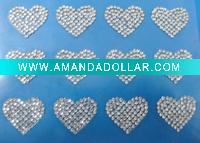 Wholesale Lovely form crytal stickers