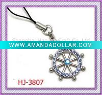 Wholesale wheel phone charm