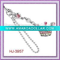 Wholesale Crown Mobile Phone Charm