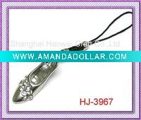 Wholesale High-heeled shoe Cell Phone Charm