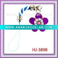 Wholesale Flower Mobile Phone Charm