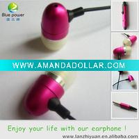 Wholesale Beautiful Shape MP3 Earphone