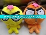 Wholesale plush mobile phone chain