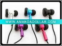 Wholesale colorful classic design mp3/mp4 headphones