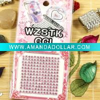 Wholesale french pearl mobile phone sticker