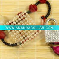 Wholesale french pearl mobile phone sticker