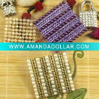 Wholesale french pearl mobile phone sticker