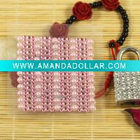 Wholesale french pearl mobile phone sticker
