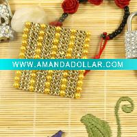 Wholesale french pearl mobile phone sticker