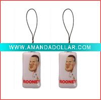 Wholesale <OEM> PVC Mobile Phone Pendant (J202)
