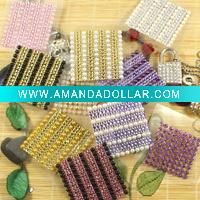 Wholesale french pearl mobile phone sticker