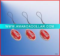 Wholesale <OEM>PVC Mobile Phone Ornament (J107)