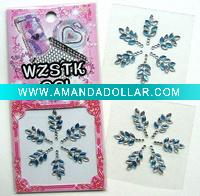 Wholesale french pearl mobile phone sticker