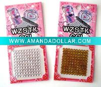 Wholesale french pearl mobile phone sticker
