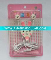 Wholesale Cute Earphone, Rabbit Shape Earphone