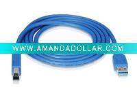 USB3.0 A male to B male data cable/USB3.0 cable