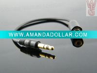 Aux for Headphone / earphone Adapter Cable 3.5mm Jack