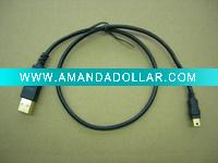 Wholesale USB A (M) TO MINI USB 5 PIN (LS-Y-2575)