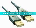 USB Cable With USB AM-AM For USB 2.0