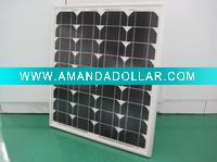 Wholesale 55W Solar panel with TUV CEC IEC ISO CE