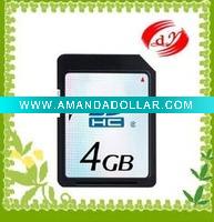Wholesale 4GB sd memory card