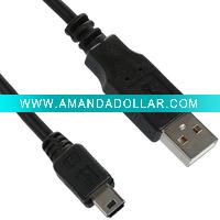 USB 4P A/M TO MINI USB 5P/M CABLE