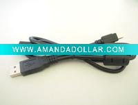 Wholesale USB 4P A/M TO MINI USB 5P/M+USB 4P A/M CABLE