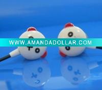 Wholesale children earphone with cartoon bear