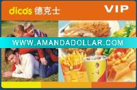 High quality Snack VIP card