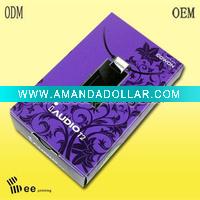 Paper packing box for Memory card