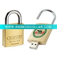 LOCK metal usb stick
