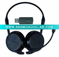 Wholesale New 2.4G WIRELESS MP3/Mobile Headphone
