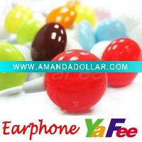 Wholesale 3.5mm Candy MP4 MP3 Earphone In-ear Earphone