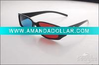 plastic 3D glasses