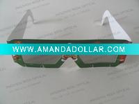 Wholesale Christmas Linear Polarized Paper Frame 3D Glasses