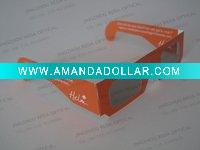 Card Board Frame Circular Polarized 3D Glasses
