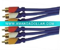 Wholesale High quality 3RCA TO 3 RCA CABLE