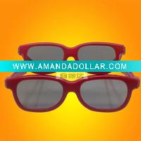 Wholesale plastic circular polarized 3d glasses for Hollywood cinema
