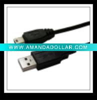 Wholesale Rohs material USB 2.0 A to Mini 5pin data cable