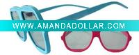 3D glasses Plastic 3D glass circular polarized